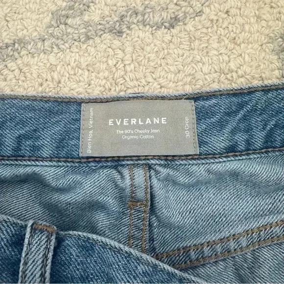 Everlane 90s Cheeky Ankle Jean in Medium Blue Size 30 - Picture 12 of 16